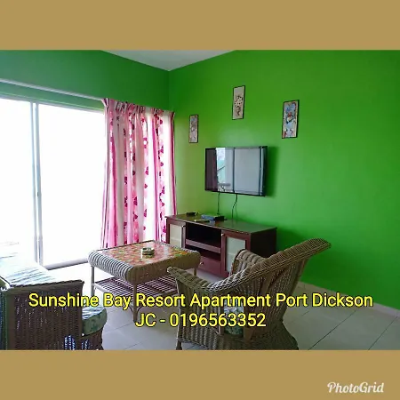 Jc Sunshine Bay Resort Apartment Port Dickson Exterior photo
